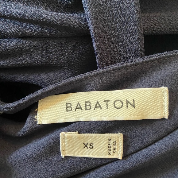 Babaton Navy Maximillian Jumpsuit XS - Picture 6 of 8